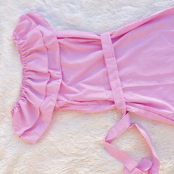 Ruffle off shoulder Dress - Picture 3 of 3